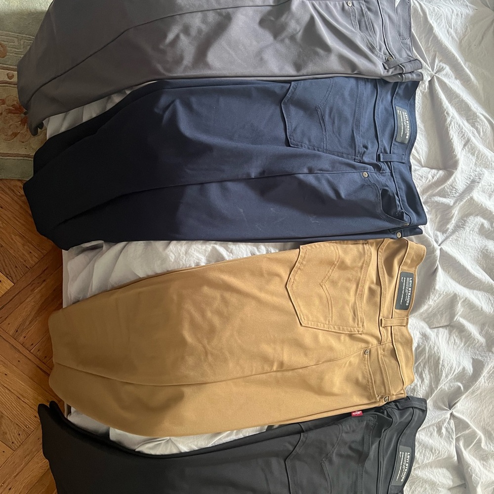 4 Gently used and quality Levi's Men's 511 Slim-Fit Pants 30x32/$80